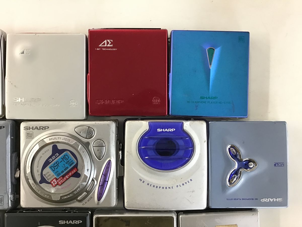 良品】 SHARP MD-SS323-S MDポータブルプレーヤー