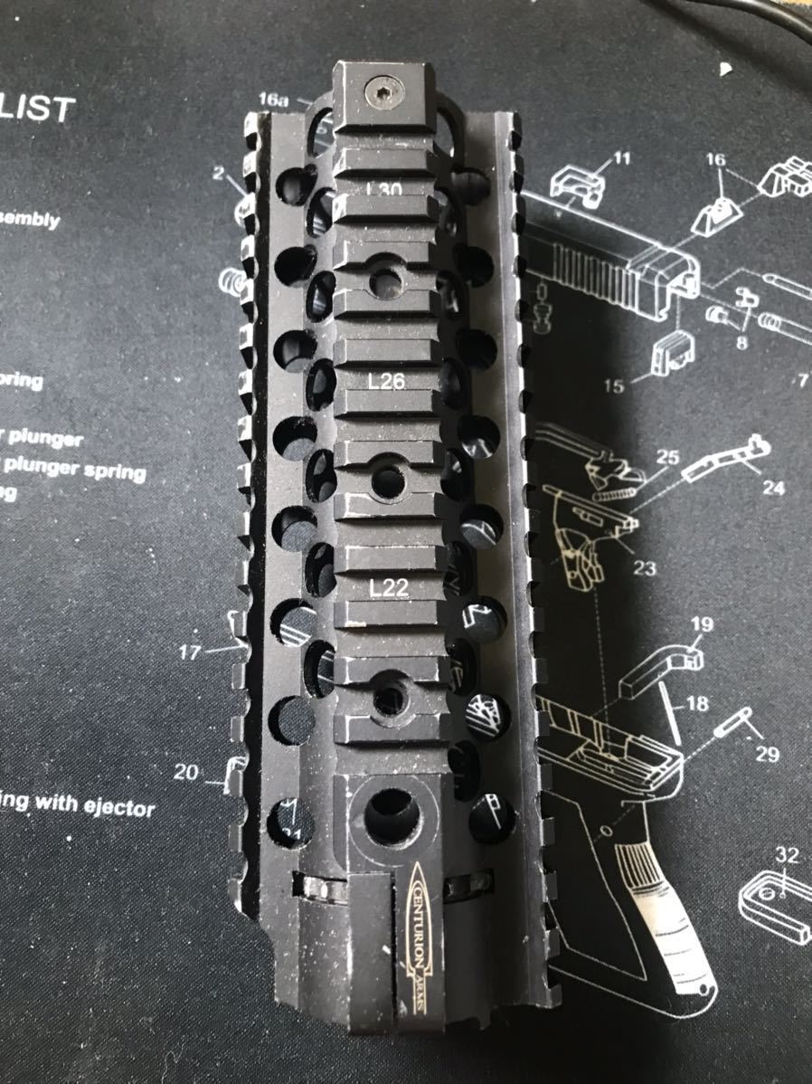 PTS CENTURION ARMS C4 Rail ハンドガード 9inch BK 検 センチュリオン
