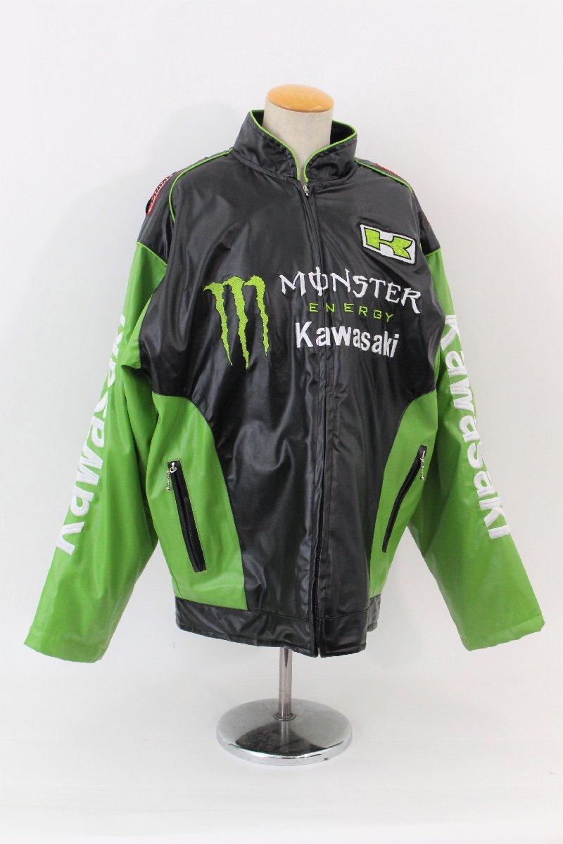 Kawasaki バイク ライダースジャケット ウェア モンスター エナジー