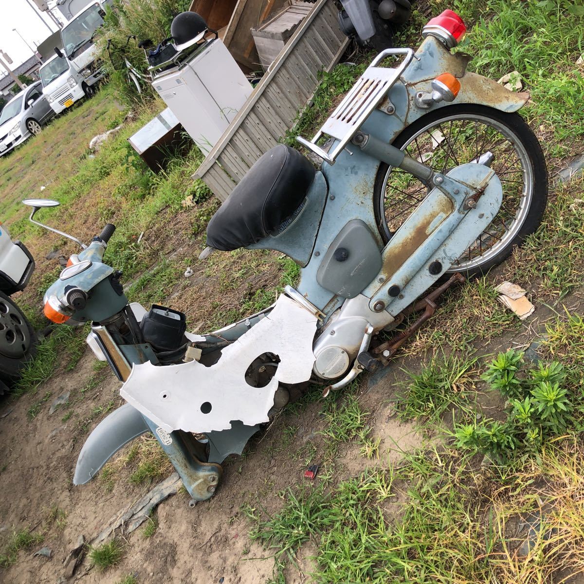パーツ NAO HONDA スーパーカブ センターチョーク行灯部品取り 前橋市から