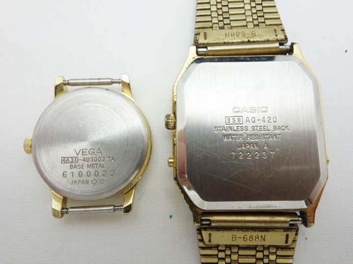 22-2344【腕時計ジャンクまとめ】SEIKO 5856-7020 キング/LASSALE