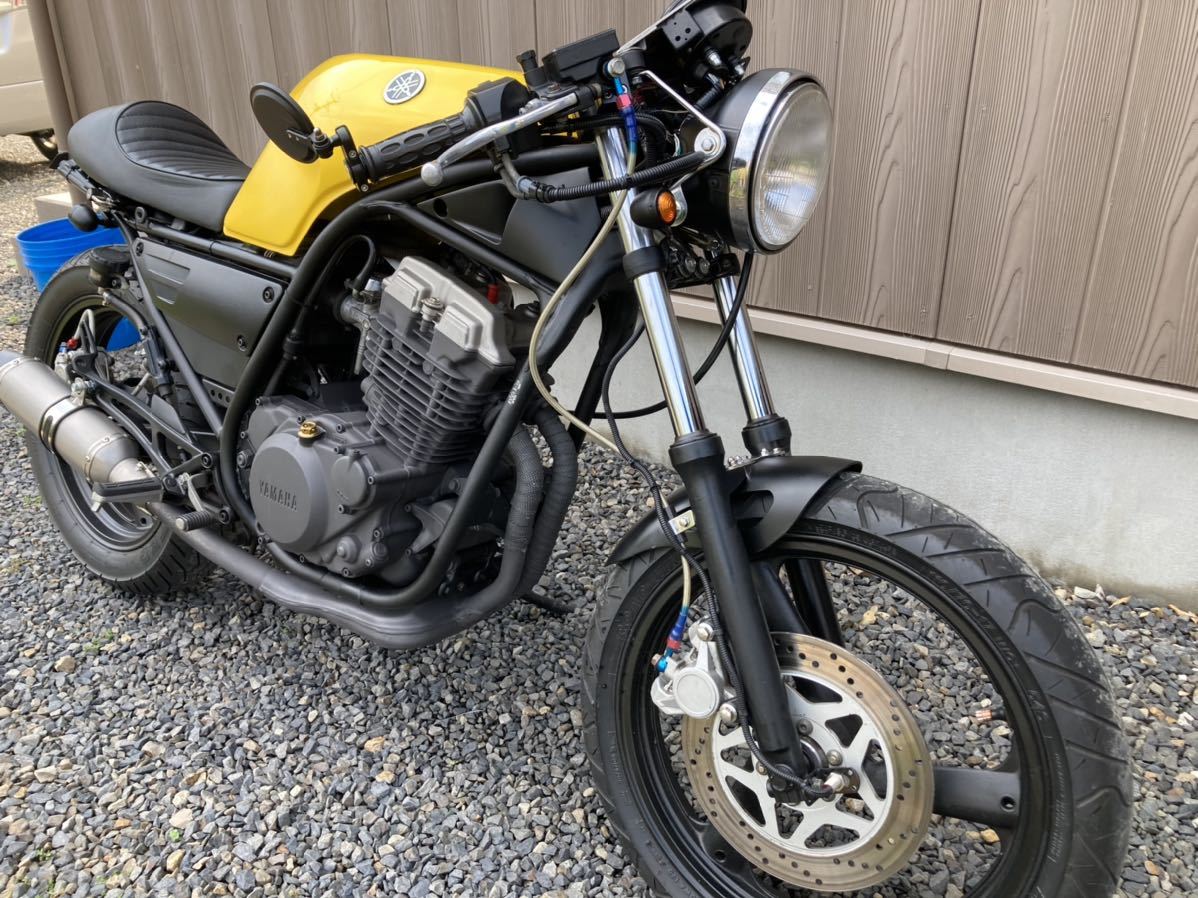 ヤマハ | SRX250 YAMAHA 3WP 0 SRX レーサー カフェ Yamaha 書付 好調