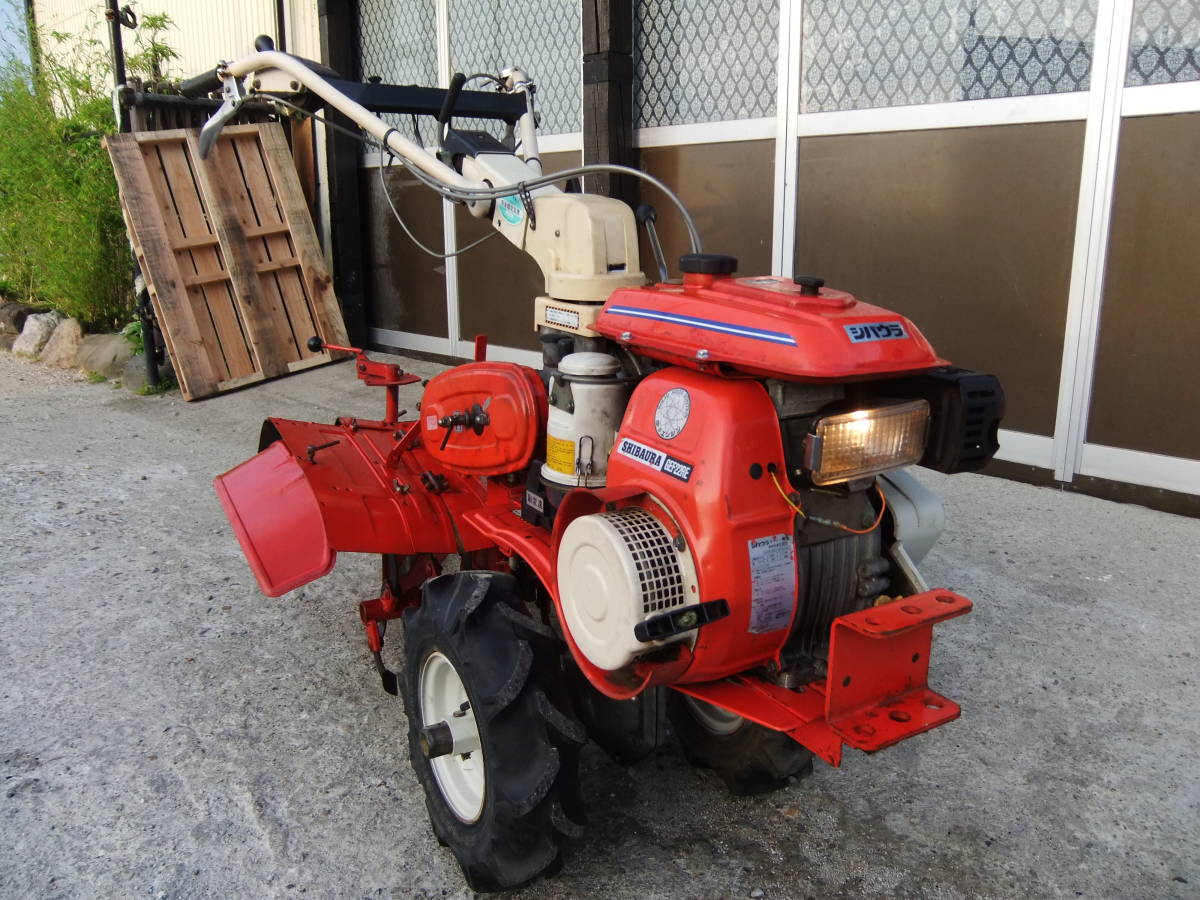 シバウラ KJ601 管理機 畝立て 6馬力 中型管理機 中耕除草 Yahoo