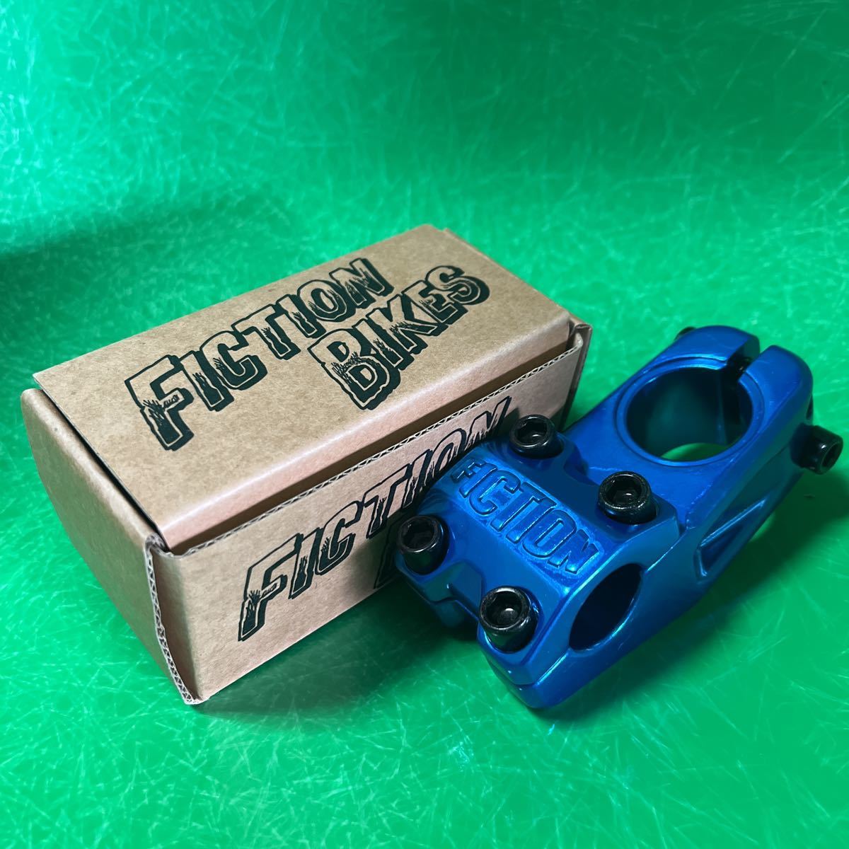 Fiction BMX ステム　52mm ブルー　青　新品未使用品　ストリート　ダート　パーク　stem スノースクート　stem