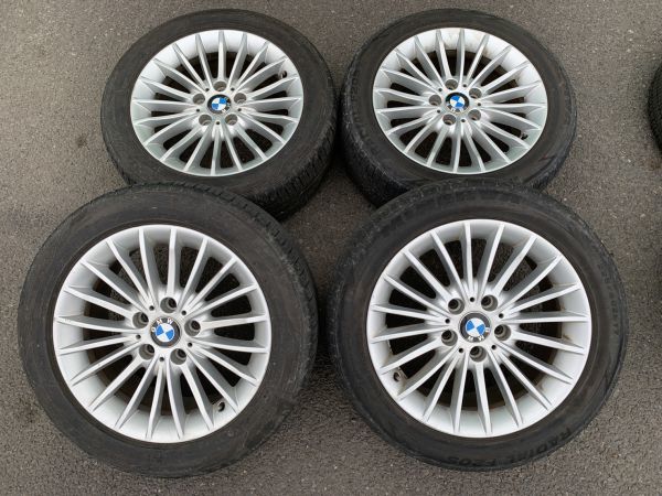 中古☆BMW 3シリーズ 純正ホイールとタイヤ4本セット☆17インチ 7.5J + 