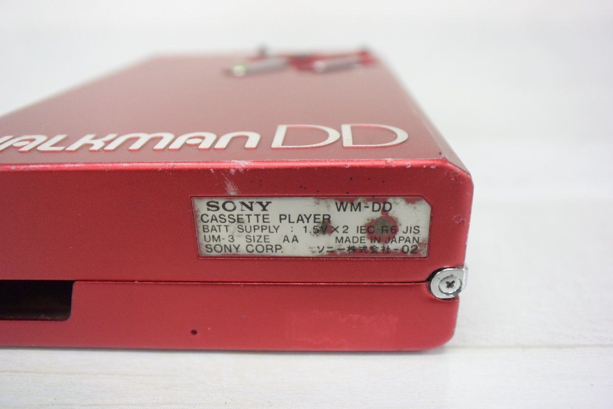 m313 中古 SONY ソニー カセットプレイヤー WALKMAN DD WM-DD