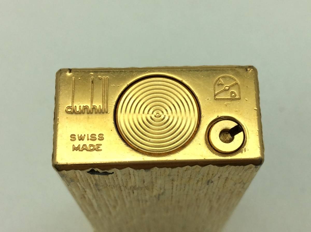 ガスライター ダンヒル ローラー式 Dunhill - dunhill ワインレッド