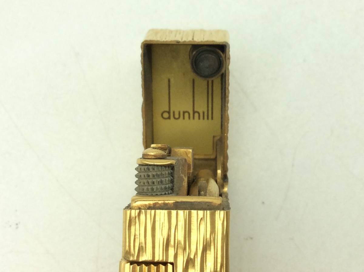 ガスライター ダンヒル ローラー式 Dunhill - dunhill ワインレッド