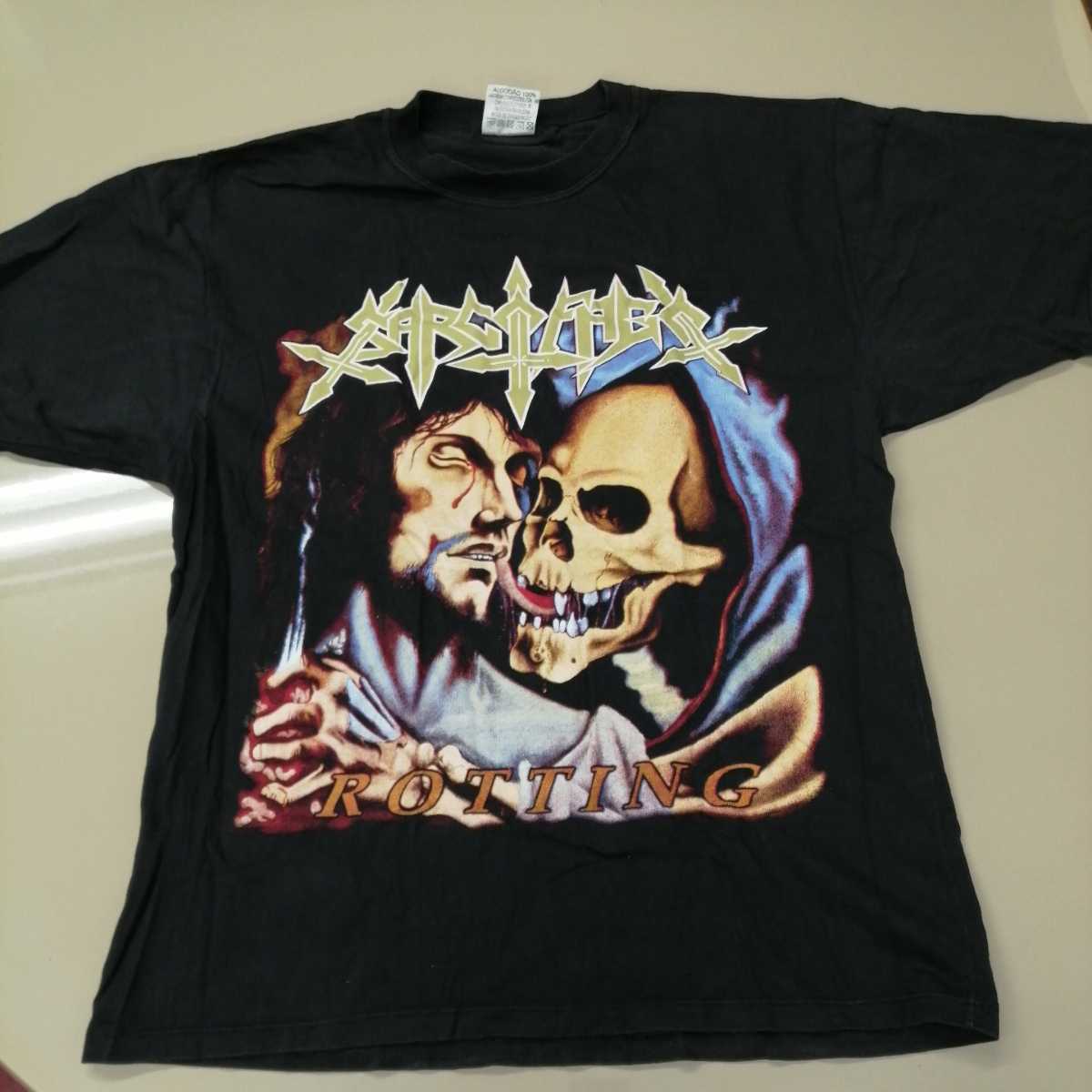 【人気定番，お買い得】 B06 バンドTシャツ サルファーゴ ブラジリアンエクストリームメタル rotting SARCOHAGO(Tシャツ)｜売買されたオークション情報、yahooの商品情報をアーカイブ公開 - オークファン Tシャツ