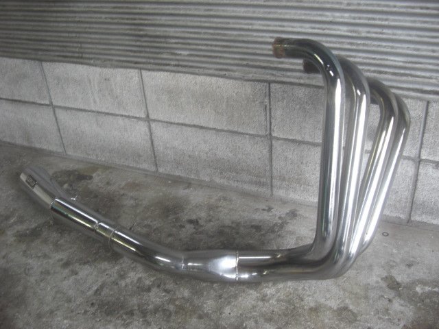 【安い，大得価】 当時物 KERKER 集合マフラー Kz900 KAWASAKI 絶版旧車 検/Kz1000 Z1 Z2 RS Z750FX kz500 Z400FX Z400GP GPz(マフラー本体（社外）)｜売買されたオークション情報、yahooの商品情報をアーカイブ公開 - オークファン カワサキ用