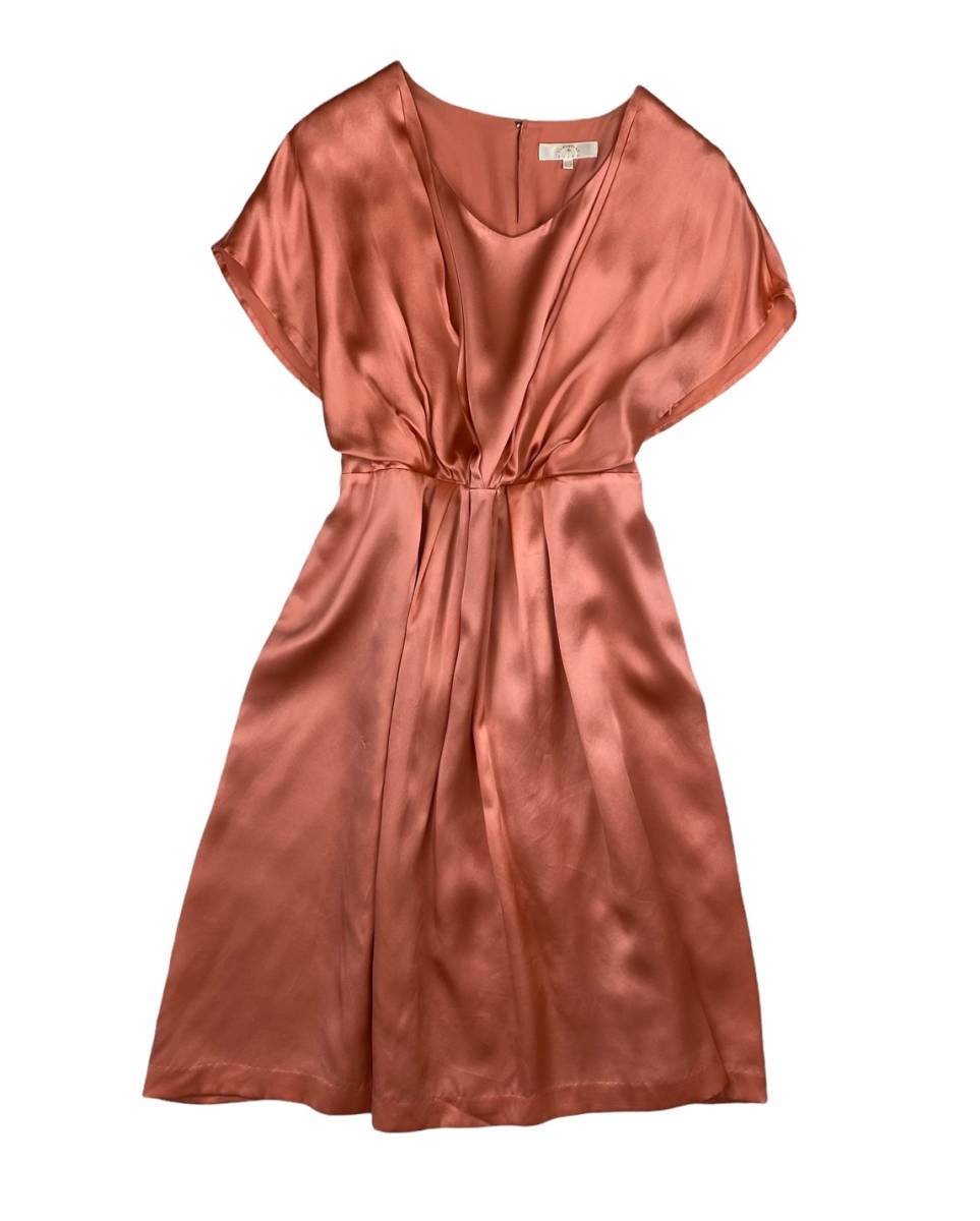 I②/ 良品 KUMIKYOKU PRIER 組曲 プリエ シルク ワンピース ドレス  