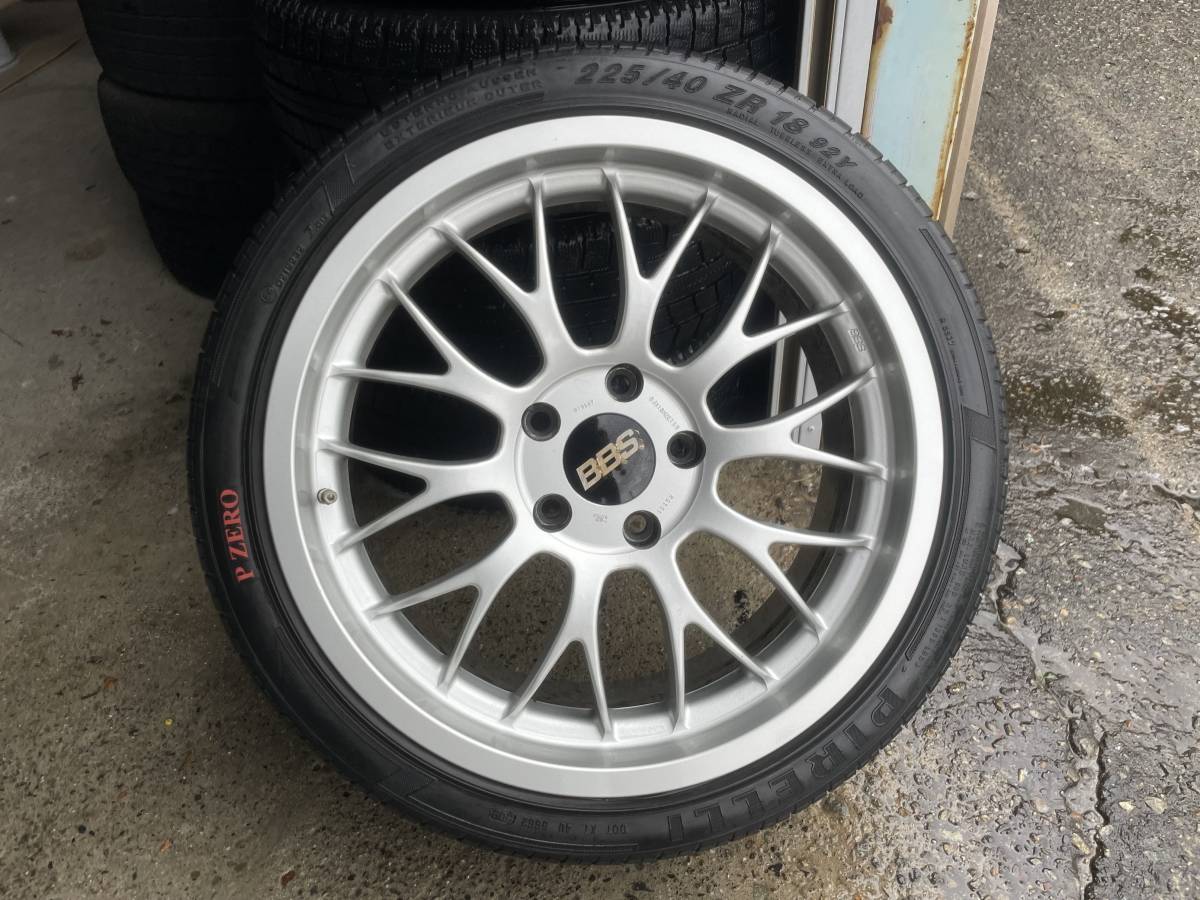 超希 BBS DTM RG151 RG184 鍛造18インチ 美品 BMW E90系 F30系 E46 E85 