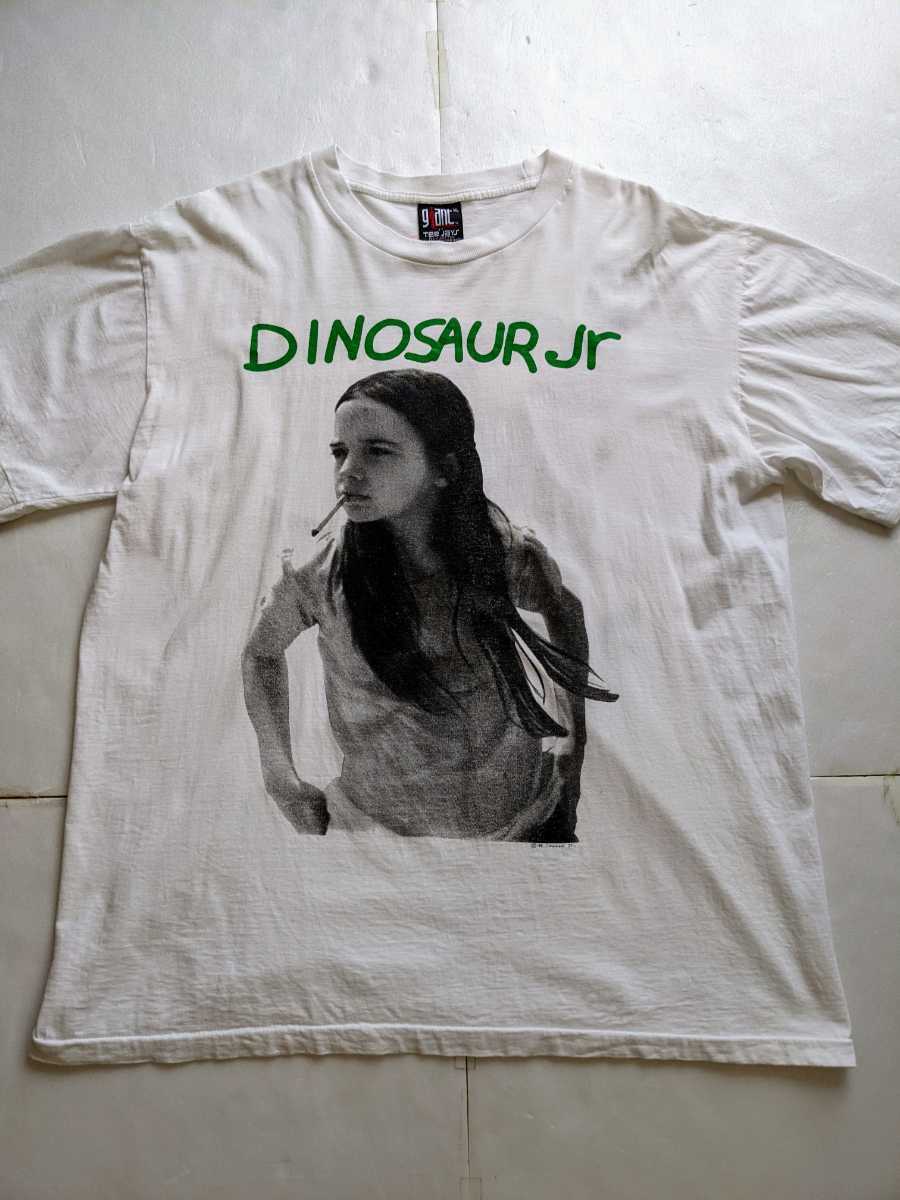最新作，豊富な 裾袖シングル ダイナソーJR GREEN MIND ロックTシャツ XLサイズ/ビンテージ USA製 バンドT グランジ 90s80s70s 古着 アメリカ ツアーT(Tシャツ)｜売買されたオークション情報、yahooの商品情報をアーカ Tシャツ