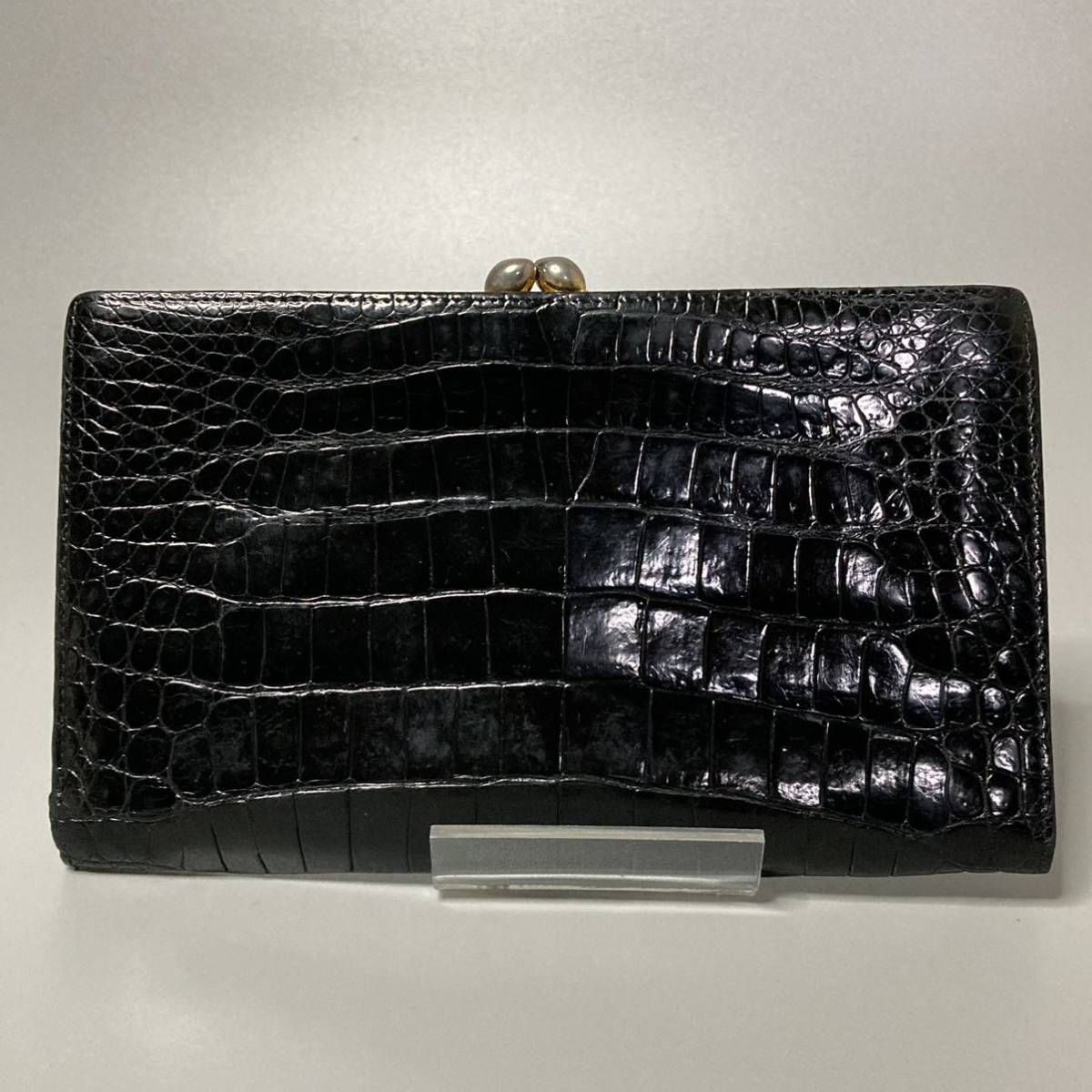 1円〜 ○希少○GUCCI グッチ○クロコダイル クロコ ジャイニング