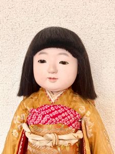 市松人形 - 昭和初期 アンティーク 女の子 通販 人形オンライン 無記銘