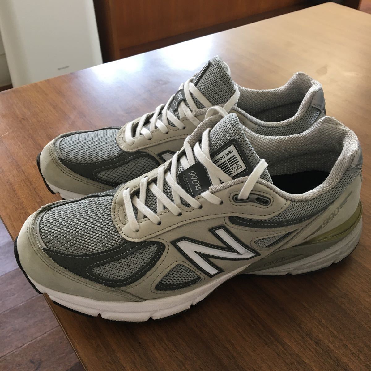 【激安大特価，人気】 NEW BALANCE M990GL4 V4 ニューバランス アメリカ製MADE IN USA 26.5cm US8 1/2(26.5cm)｜売買されたオークション情報、yahooの商品情報をアーカイブ公開 - オークファン 26.5cm