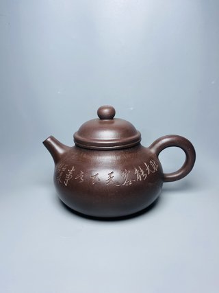 3464S&6 中国骨董 [陳鳴遠/紫砂壷 ] 紫砂壷 茶道具 中国宜興 朱泥 急須 煎茶道具