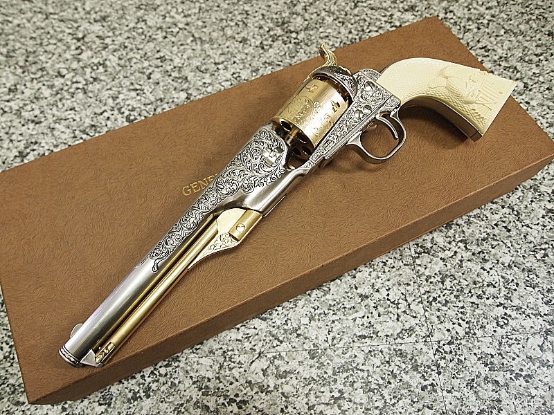 フランクリンミント モデルガン COLT M1861ネイビー カスター将軍の銃