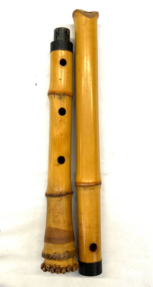 品 尺八 芳童 三印 二尺二寸 和楽器 長さ約