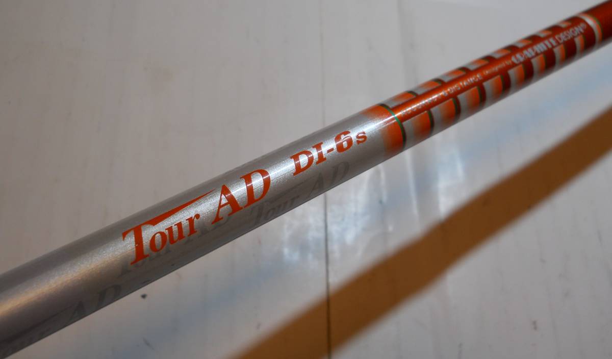 本物保証，新作 ツアーAD DI-6 S テーラメイド スリーブ付き(グラファイトデザイン)｜売買されたオークション情報、yahooの商品情報をアーカイブ公開 - オークファン 部品