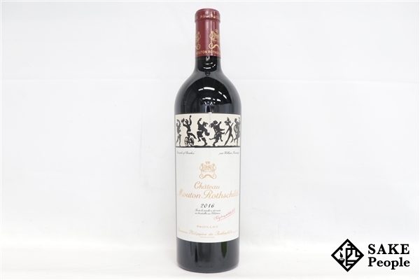 □注目! シャトー・ムートン・ロートシルト 2016 750ml 13.5% フランス