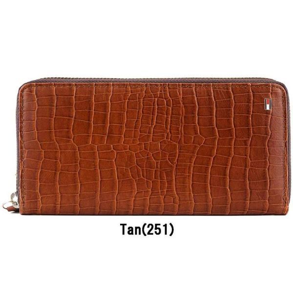 ※アウトレット★2 TOMMY HILFIGER(トミーヒルフィガー)長財布 ラウンドファスナー 31TL400003 Tan(251)