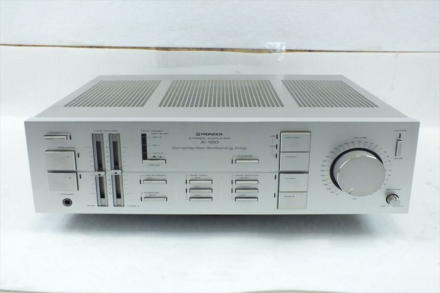 Pioneer A-120 ステレオアンプ パイオニア - A-120D Yahoo