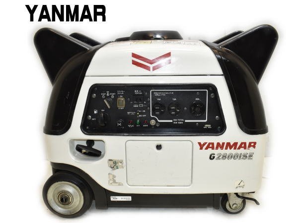 人気定番，新作登場 0628B YANMAR ヤンマー インバーター発電機 G2800iSE み(インバーター発電機)｜売買されたオークション情報、yahooの商品情報をアーカイブ公開 - オークファン インバーター発電機