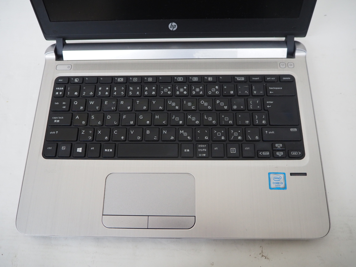 HP 0 G3 ProBook Core ProBook430G3&frasl;Corei3-6100U&frasl;4GB&frasl;ストレージ無&frasl;バイオスOK : i3 6100U RAM | ハード王 (2.30GHz) 11ac対応 中古パソコン ProBook430G3&frasl;Corei7