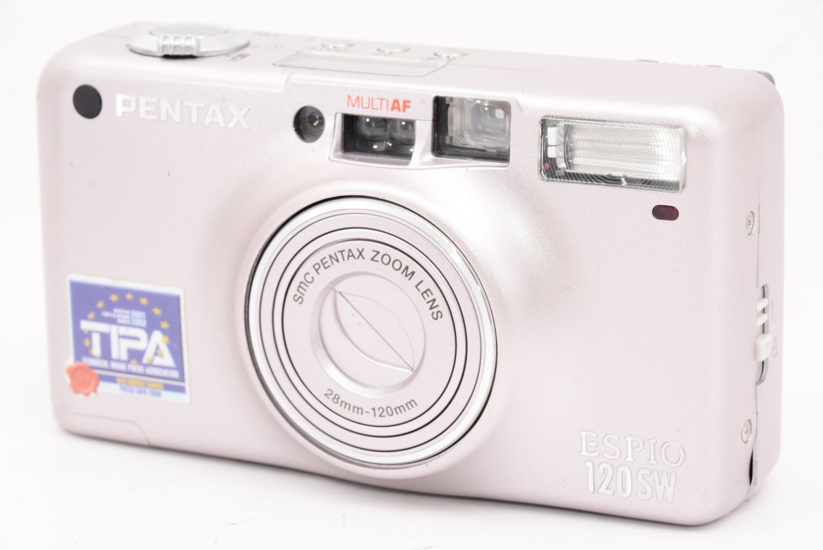 外観特上級】☆ケース付☆PENTAX ESPIO 120SW マルチAF コンパクト