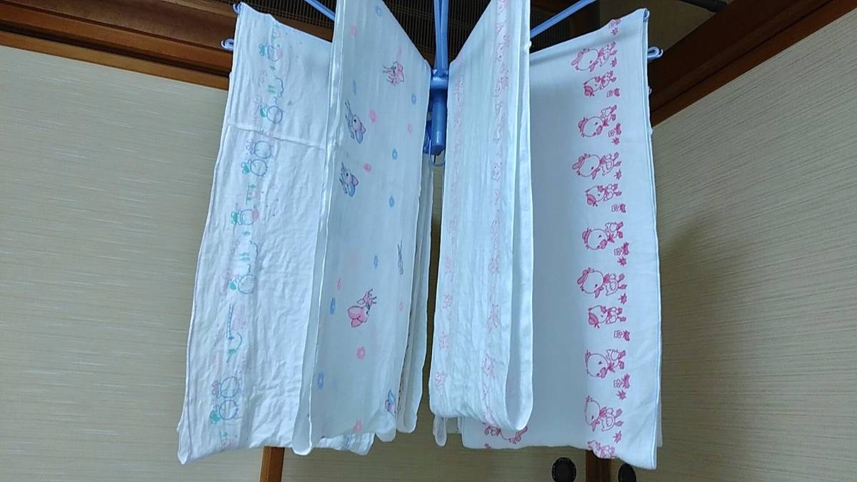 かわいい柄 10枚 ドビー織り布おむつ おしめ レトロ 布おむつ 売買されたオークション情報 Yahooの商品情報をアーカイブ公開 オークファン Aucfan Com