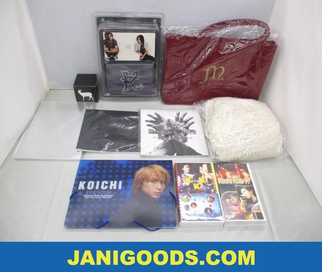 KinKi Kids グッズセット トートバッグ/VHS/ブランケット/パンフレット 等 Concert 20.2.21/m Concert
