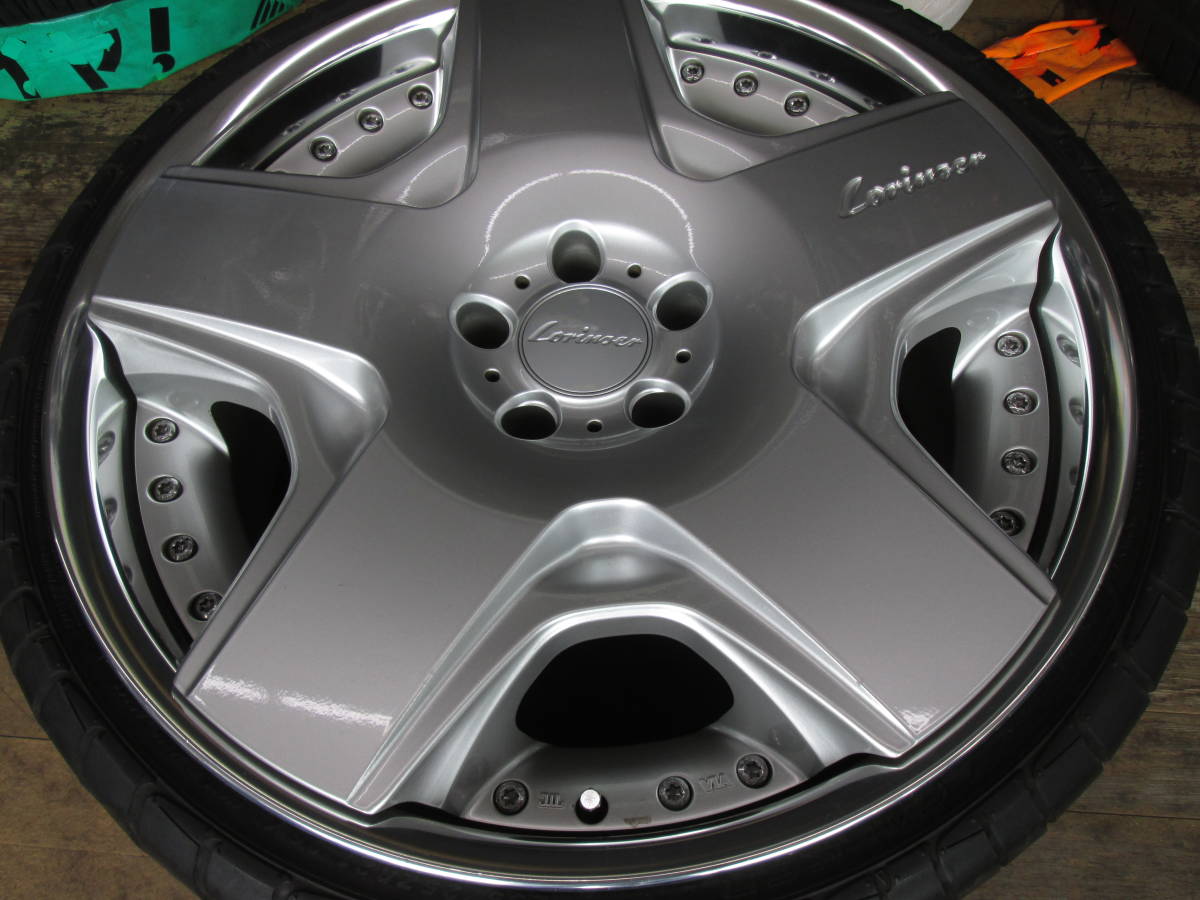  値引き レクサス用 ロリンザーＲＳＫ6 1本のみ スペア オブジェ 流用 10ｊｘ21 +39 120-5Ｈ 即納可能 業者様大歓迎(5穴)｜売買されたオークション情報、yahooの商品情報をアーカイブ公開 - オーク 5穴