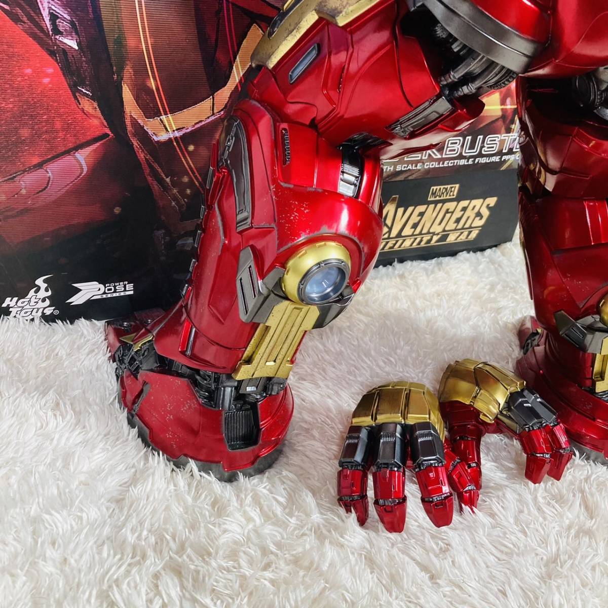 美品 ホットトイズ パワーポーズシリーズ 1/6 アベンジャーズ 