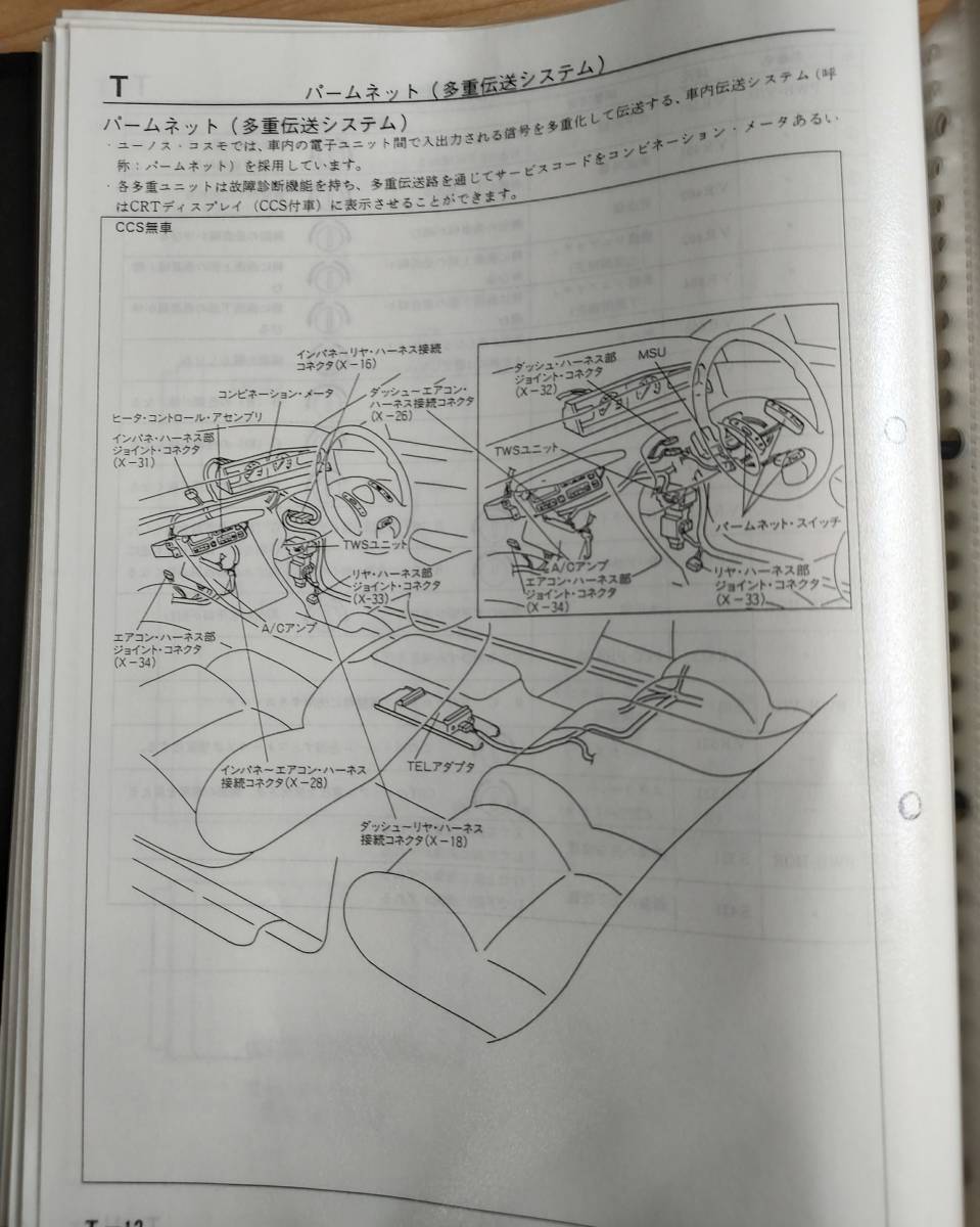 ユーノスコスモ オーナーズ マニュアル SENTIA センティア COSMO Eunos Cosmo] 絶滅危惧車のユーノスコスモは