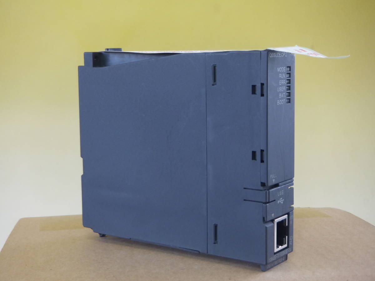 Q03UDECPU 三菱電機 MITSUBISHI CPUユニット ☆1T0207-16α4 三菱 