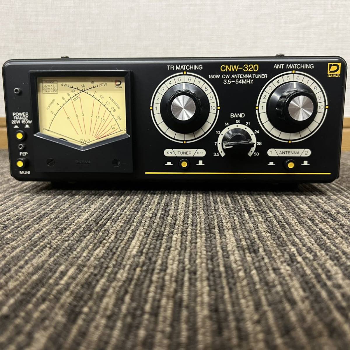 DAIWA アンテナチューナー 150W ダイワ CNW-319 CW CNW-319Ⅱ Yahoo