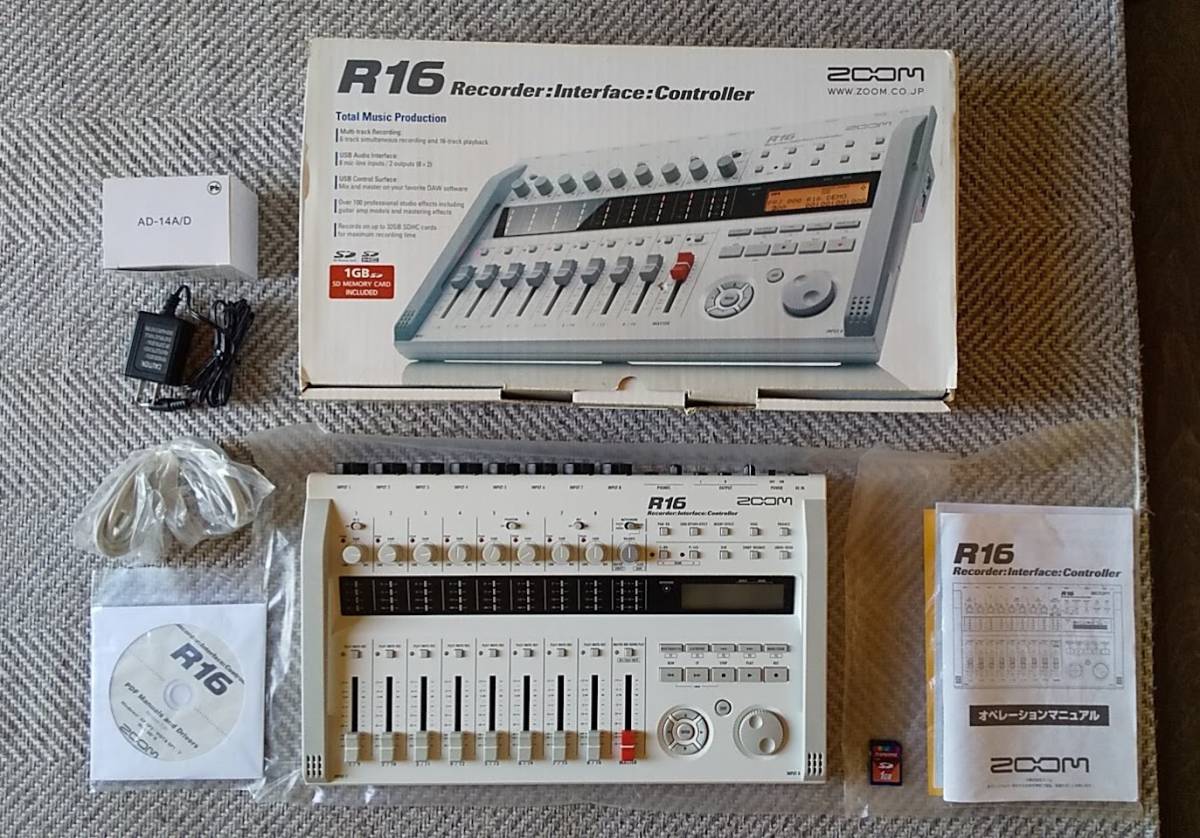ZOOM R16 マルチトラックレコーダー 美品 【公式通販】