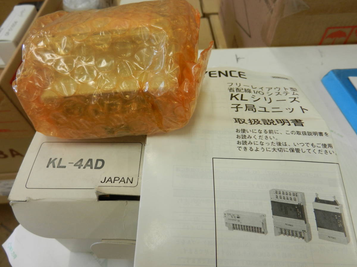 キーエンス アナログデジタル変換ユニット KL-4AD KV-AD40V A⁄D変換 