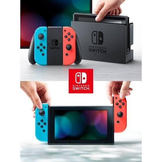 美品 HAC-S-KABAA Nintendo Switch ネオンブルー/ネオンレッド 任天堂