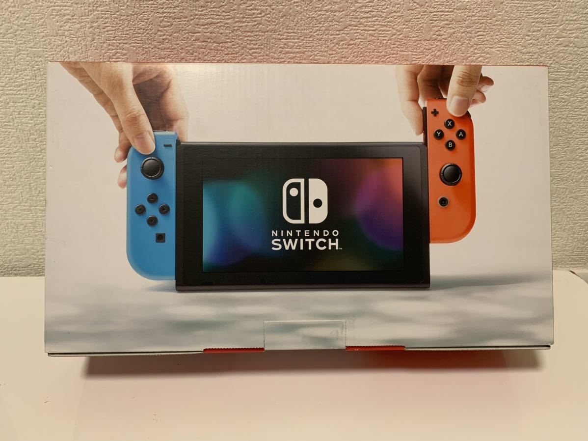 美品 HAC-S-KABAA Nintendo Switch ネオンブルー/ネオンレッド 任天堂