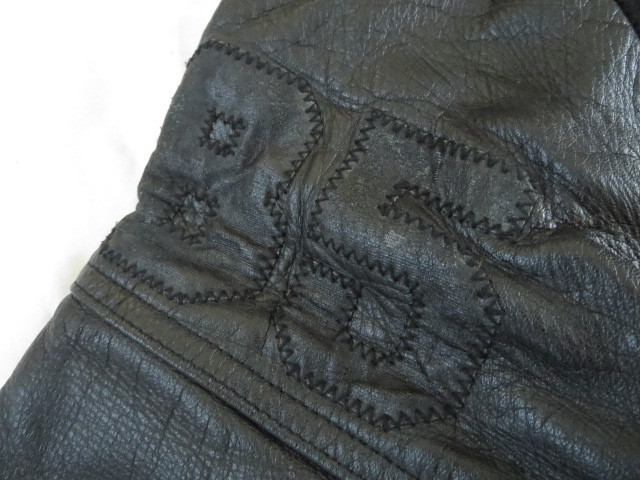 限定セール，低価 米米クラブ⁄8周年記念⁄袖レザー⁄スタジャン44