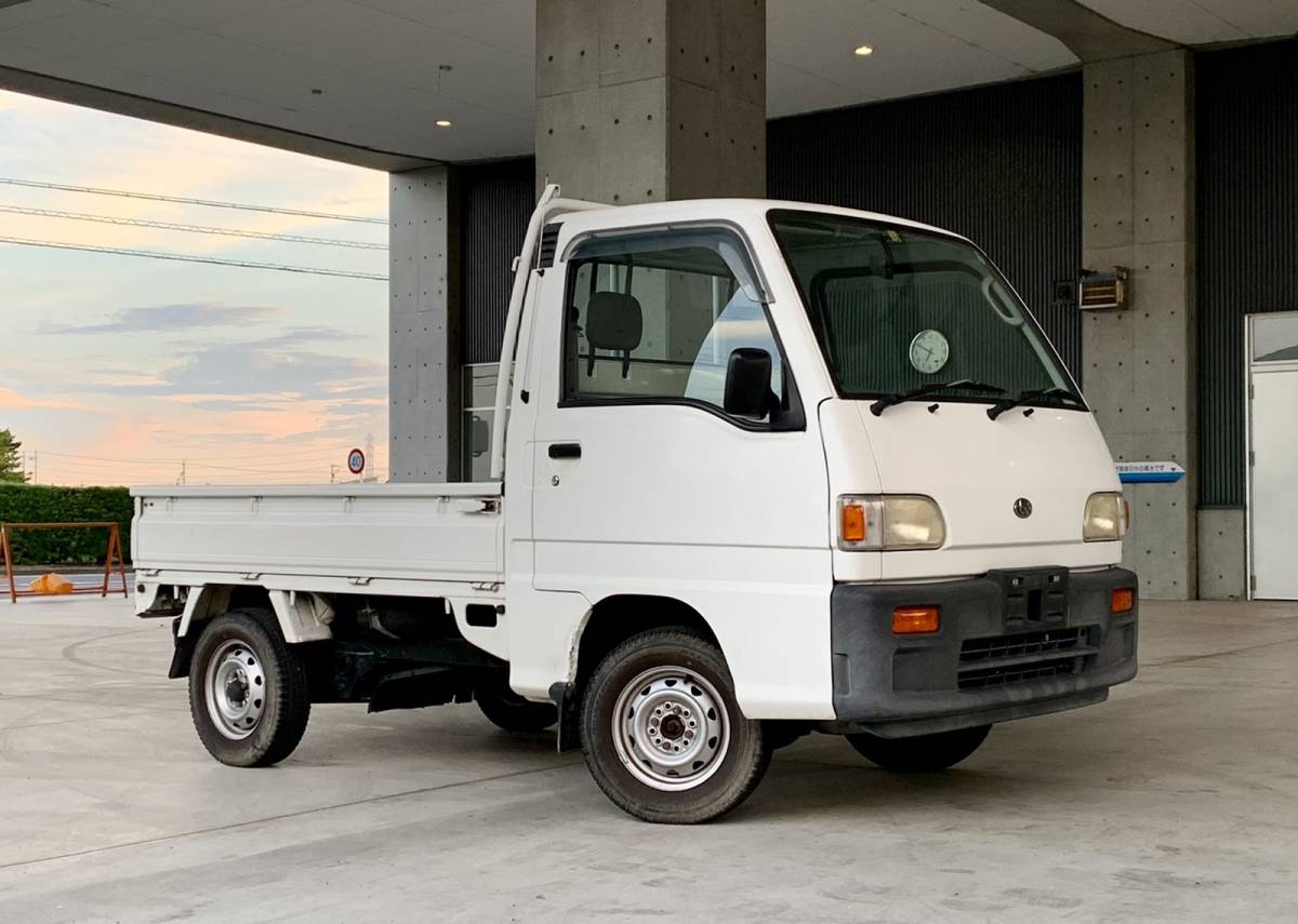 ■走行距離8万km! 4WD! エアコン! 平成10年 スバル サンバー トラック EL 機関良好! 売り切り!