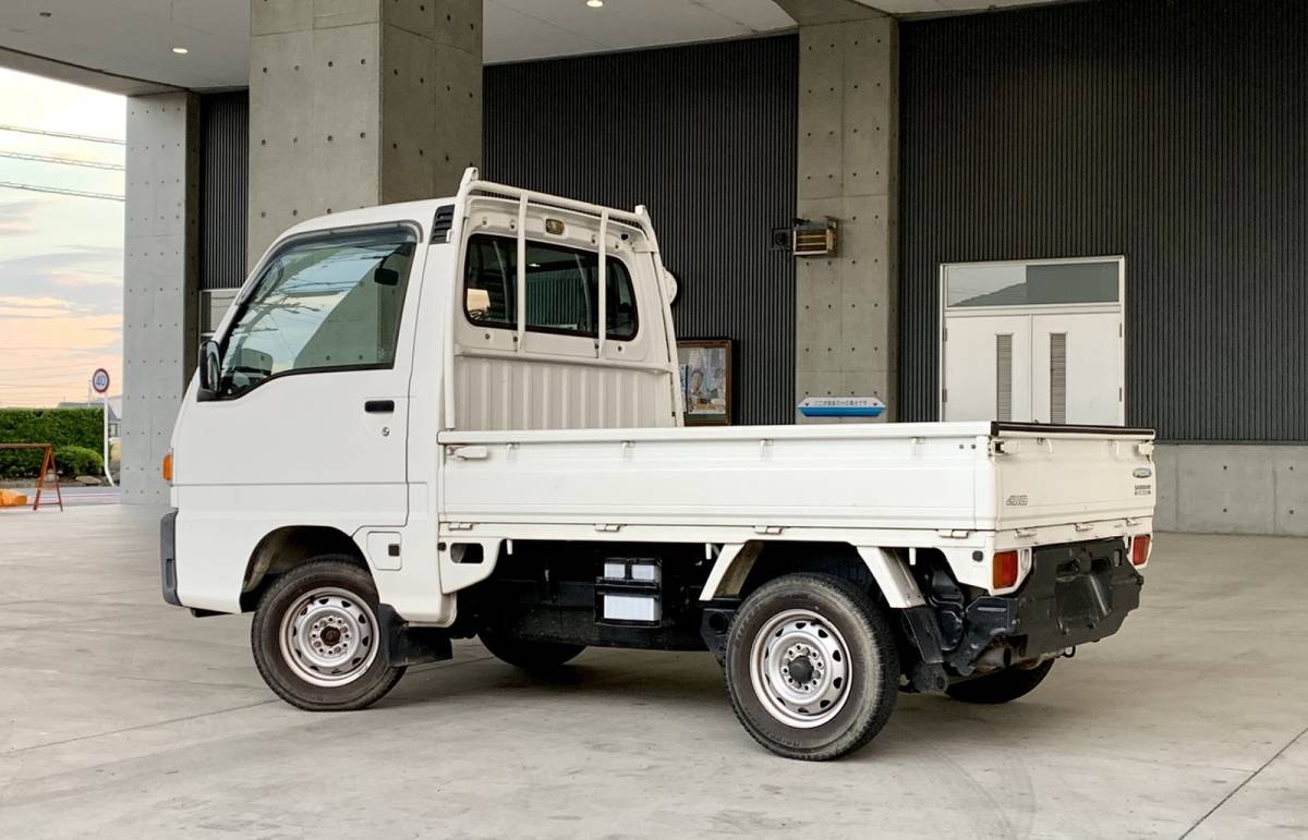 スバルサンバー15年式4駆エアコン □走行距離8万km! 4WD! エアコン! 平成10年 スバル サンバー トラック