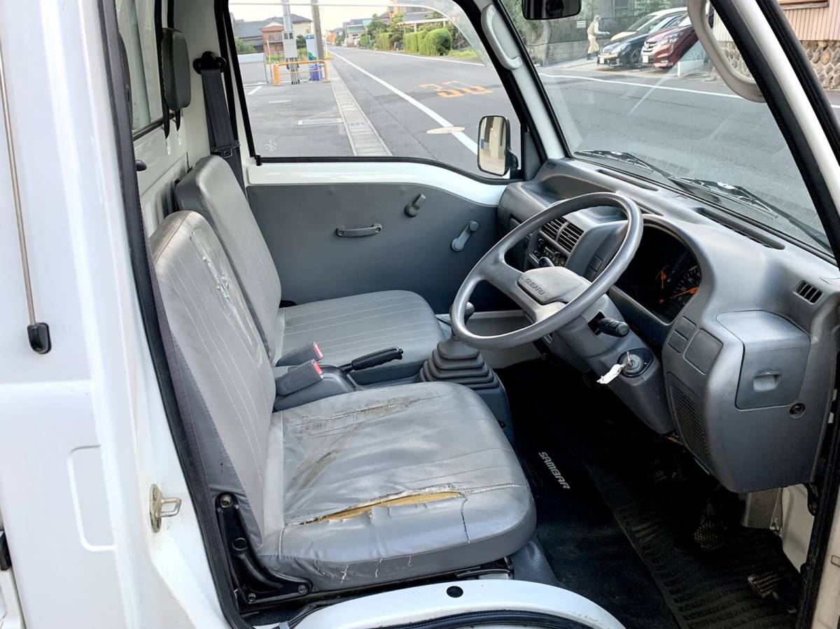 スバルサンバー15年式4駆エアコン □走行距離8万km! 4WD! エアコン! 平成10年 スバル サンバー トラック