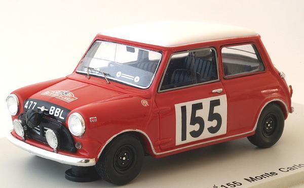 【送料無料，正規品】 〓 ミニマックス 1/43 ミニクーパー 1963モンテカルロ#155(乗用車)｜売買されたオークション情報、yahooの商品情報をアーカイブ公開 - オークファン 乗用車