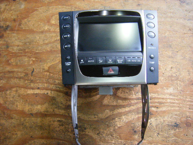 LEXUS レクサス/GS マルチモニター 89760-30030 GS350 GS460 GRS191 