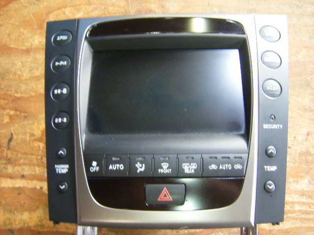 LEXUS レクサス/GS マルチモニター 89760-30030 GS350 GS460 GRS191 