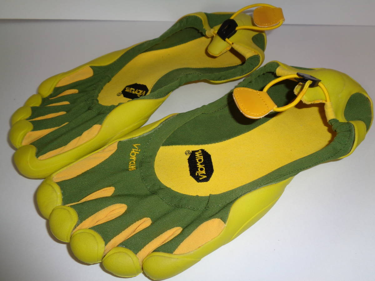402◇vibram ファイブフィンガーズ◇ビブラム M43(26.5-27.0) 黄色 5本