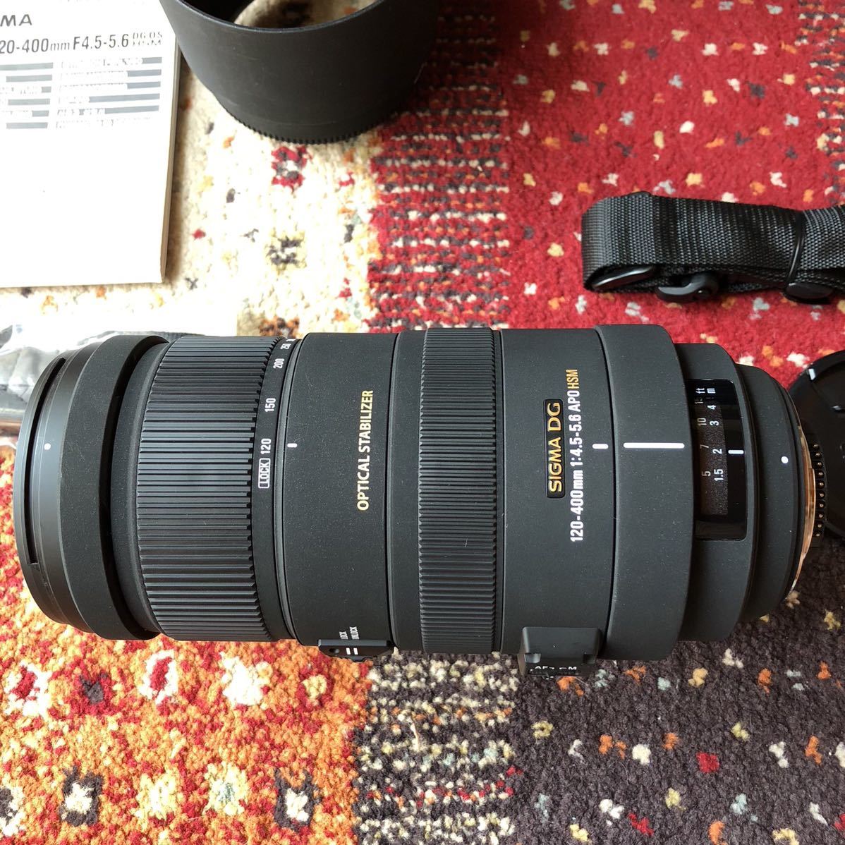 HSM 120-400mm DG APO OS Sigma F4.5-5.6 for - Nikon Lens SIGMA f&frasl;4.5-5.6 | Review Specs